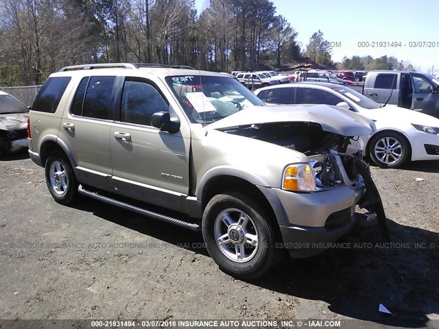 1FMZU63E92ZB35106 - 2002 FORD EXPLORER XLT GOLD photo 1