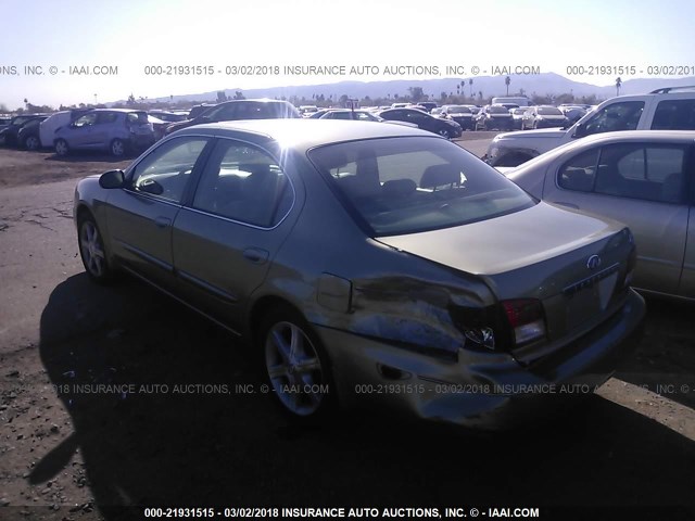 JNKDA31AX3T114404 - 2003 INFINITI I35 GREEN photo 3