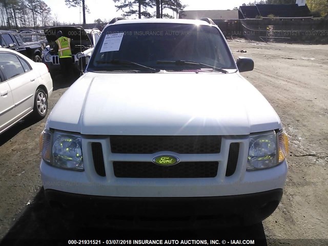 1FMZU67KX4UA39193 - 2004 FORD EXPLORER SPORT TR  WHITE photo 6