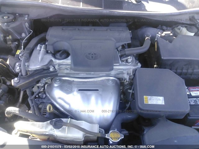 4T1BF1FK3EU436018 - 2014 TOYOTA CAMRY L/SE/LE/XLE 深蓝色 照片 10