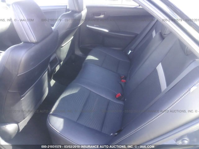 4T1BF1FK3EU436018 - 2014 TOYOTA CAMRY L/SE/LE/XLE 深蓝色 照片 8