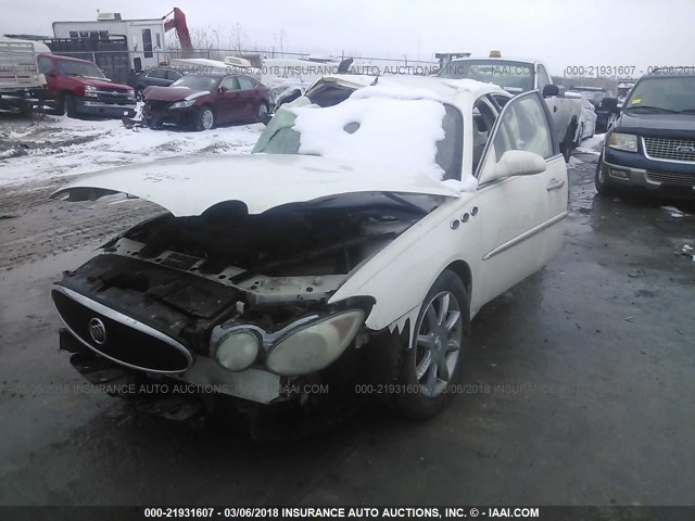 2G4WE567251221118 - 2005 BUICK LACROSSE CXS WHITE photo 2
