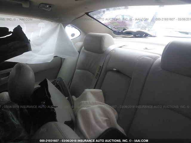 2G4WE567251221118 - 2005 BUICK LACROSSE CXS WHITE photo 8