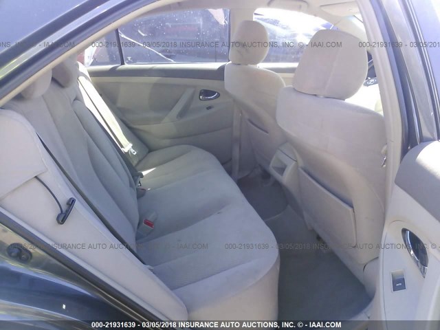 4T4BF3EK5AR068809 - 2010 TOYOTA CAMRY SE/LE/XLE Сұр фото 8