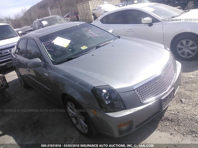 1G6DP567450107528 - 2005 CADILLAC CTS HI FEATURE V6 GRAY photo 1