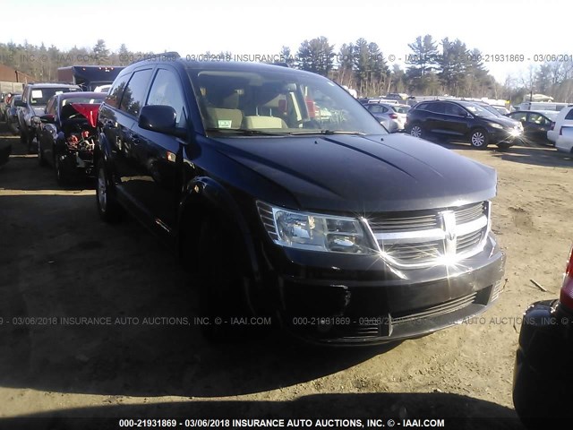 3D4PG5FV3AT161427 - 2010 DODGE JOURNEY SXT BLACK photo 1