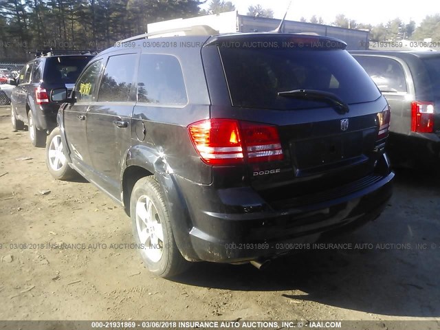 3D4PG5FV3AT161427 - 2010 DODGE JOURNEY SXT BLACK photo 3