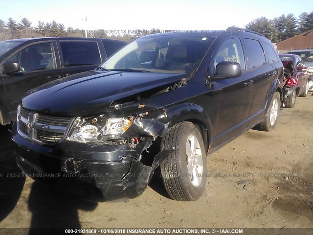 3D4PG5FV3AT161427 - 2010 DODGE JOURNEY SXT BLACK photo 6