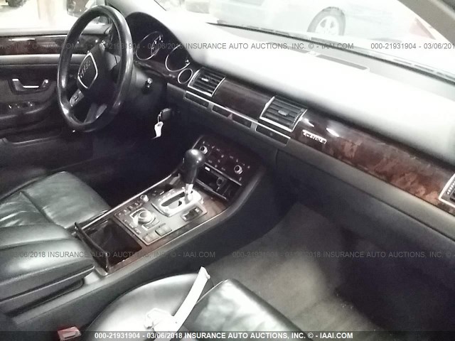 WAUML44E46N004020 - 2006 AUDI A8 L QUATTRO GRAY photo 5