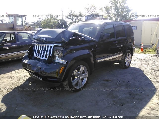 1C4PJMFK4CW217208 - 2012 JEEP LIBERTY JET BLACK photo 2