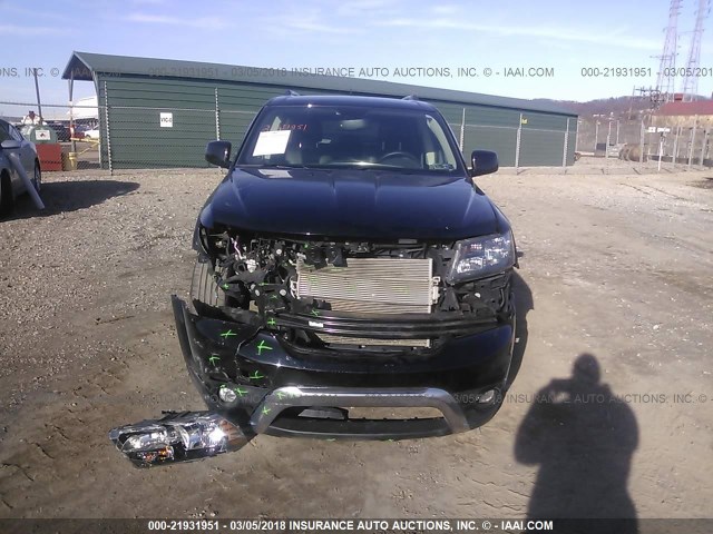 3C4PDCGB0GT106778 - 2016 DODGE JOURNEY CROSSROAD BLACK photo 6