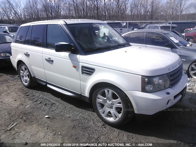 SALSF25456A933144 - 2006 LAND ROVER RANGE ROVER SPORT HSE WHITE photo 1