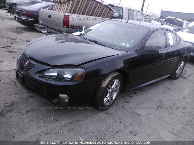 2G2WR544951142261 - 2005 PONTIAC GRAND PRIX GTP BLACK photo 2