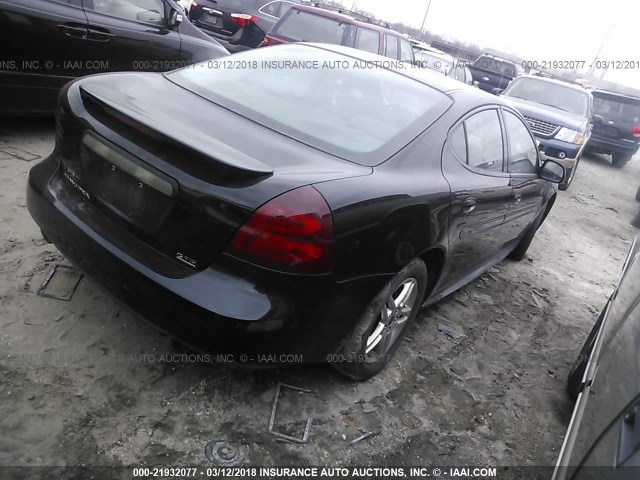 2G2WR544951142261 - 2005 PONTIAC GRAND PRIX GTP BLACK photo 4