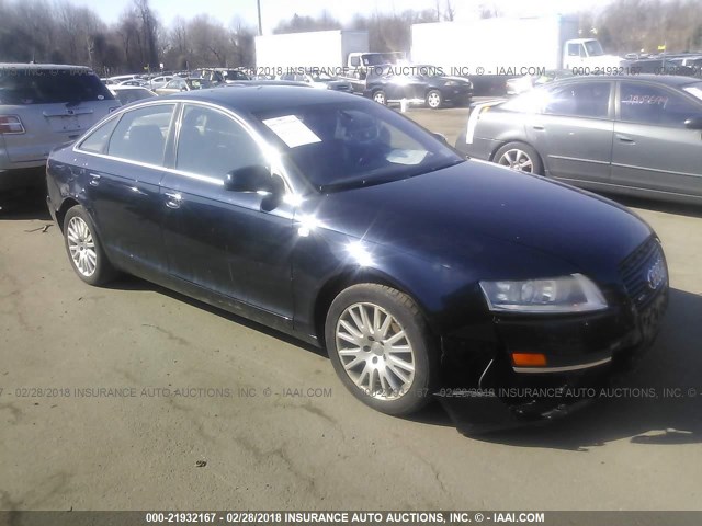 WAUDG74F26N063775 - 2006 AUDI A6 3.2 QUATTRO BLUE photo 1