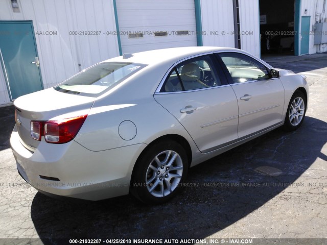 1G11C5SL6EF211670 - 2014 CHEVROLET MALIBU 1LT 金色 照片 4