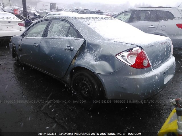 1G2ZF57B684161956 - 2008 PONTIAC G6 VALUE LEADER/BASE BLUE photo 3