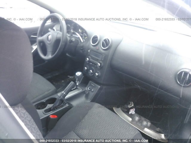 1G2ZF57B684161956 - 2008 PONTIAC G6 VALUE LEADER/BASE BLUE photo 5