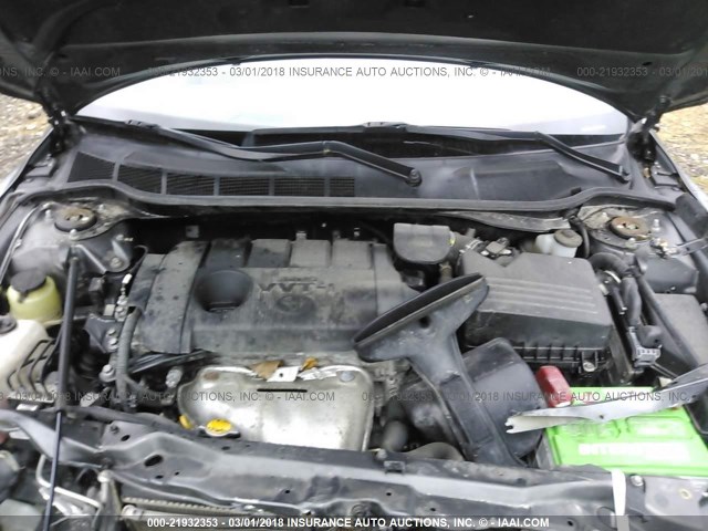 4T4BF3EK0BR112510 - 2011 TOYOTA CAMRY SE/LE/XLE Серый фото 10