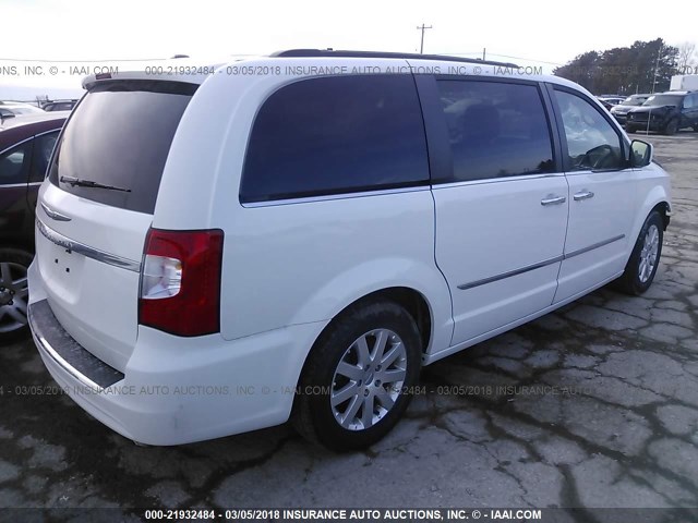 2C4RC1BG7FR571739 - 2015 CHRYSLER TOWN & COUNTRY TOURING WHITE photo 4