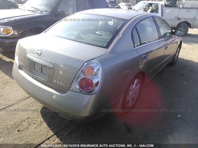 1N4AL11DX4C181265 - 2004 NISSAN ALTIMA S/SL GRAY photo 4