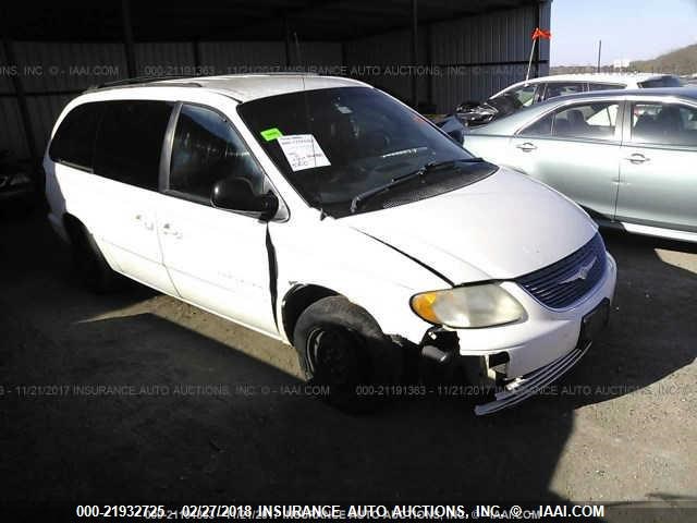 2C4GP44311R255141 - 2001 CHRYSLER TOWN & COUNTRY LX WHITE photo 1