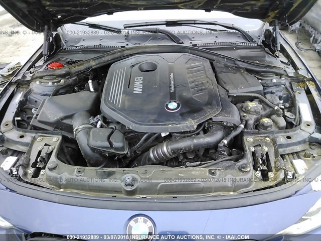 WBA8B3C5XGK384208 - 2016 BMW 340 I Կապույտ լուսանկար 10