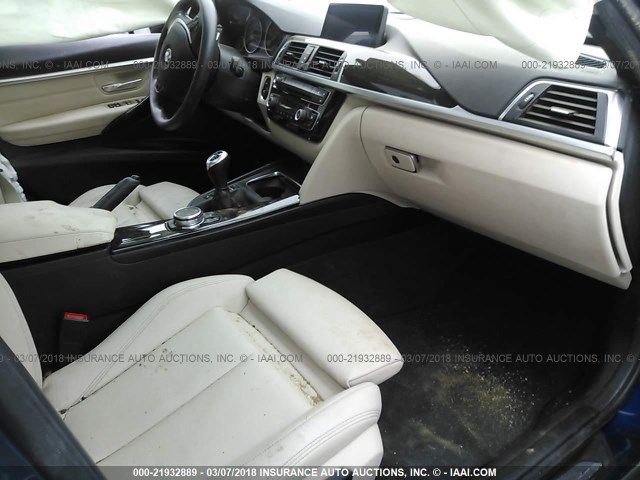 WBA8B3C5XGK384208 - 2016 BMW 340 I Կապույտ լուսանկար 5
