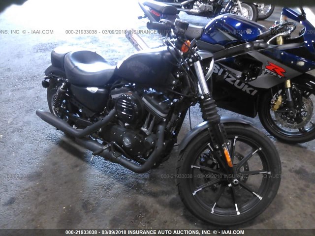 1HD4LE23XGC430932 - 2016 HARLEY-DAVIDSON XL883 IRON 883 BLACK photo 1