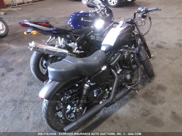 1HD4LE23XGC430932 - 2016 HARLEY-DAVIDSON XL883 IRON 883 BLACK photo 4