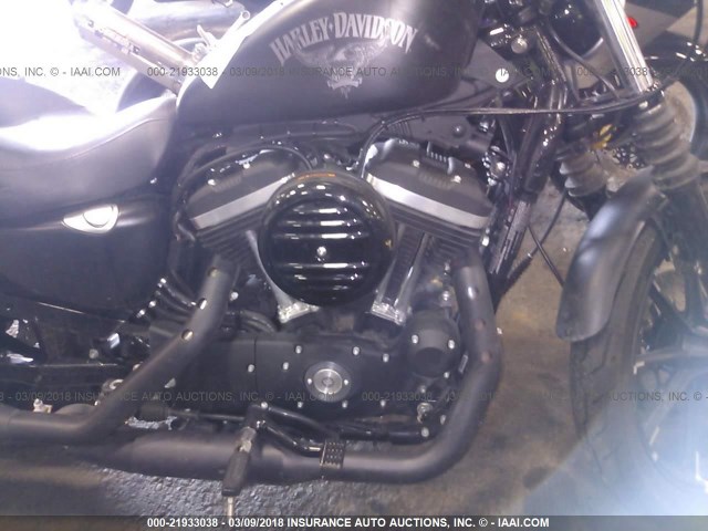 1HD4LE23XGC430932 - 2016 HARLEY-DAVIDSON XL883 IRON 883 BLACK photo 8