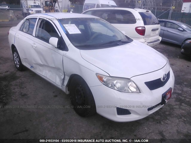 2T1BU4EE8AC515330 - 2010 TOYOTA COROLLA S/LE/XLE WHITE photo 1