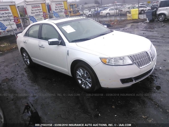 3LNHL2GC6AR753552 - 2010 LINCOLN MKZ WHITE photo 1