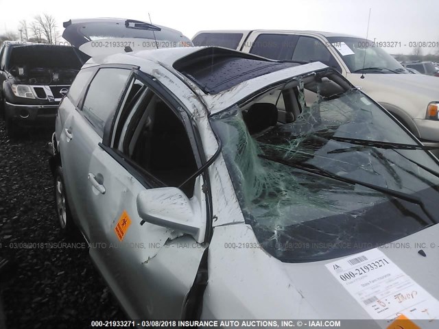 2T1LR32EX3C004368 - 2003 TOYOTA COROLLA MATRIX XR SILVER photo 6