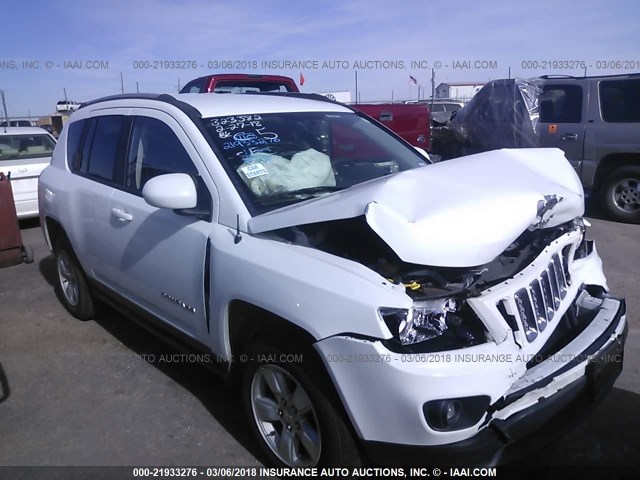 1C4NJCEB9GD559497 - 2016 JEEP COMPASS LATITUDE 白色 照片 1
