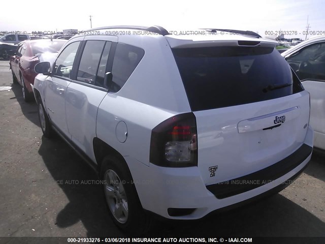 1C4NJCEB9GD559497 - 2016 JEEP COMPASS LATITUDE 白色 照片 3