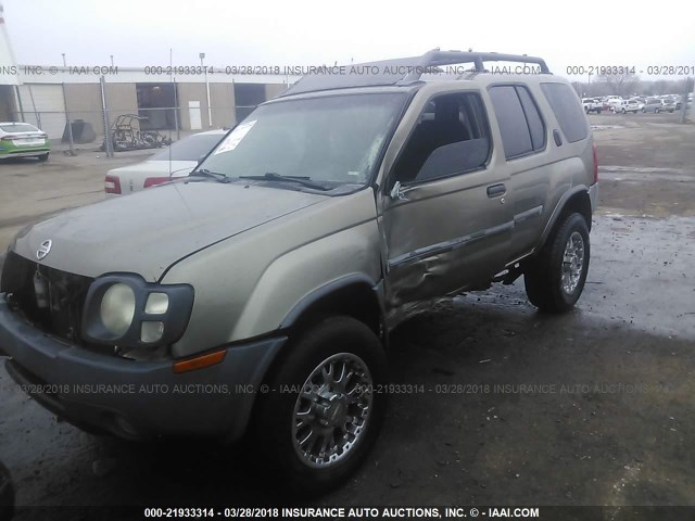 5N1MD28Y32C521397 - 2002 NISSAN XTERRA SE/SC GREEN photo 2