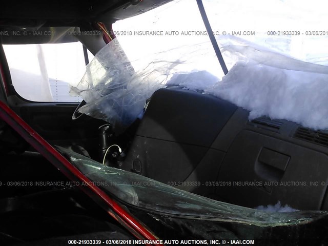 1FUJGLDR7DSBR0301 - 2013 FREIGHTLINER CASCADIA 125  RED photo 5