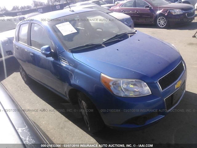 KL1TD6DE6AB136222 - 2010 CHEVROLET AVEO LS/LT 蓝色 照片 1