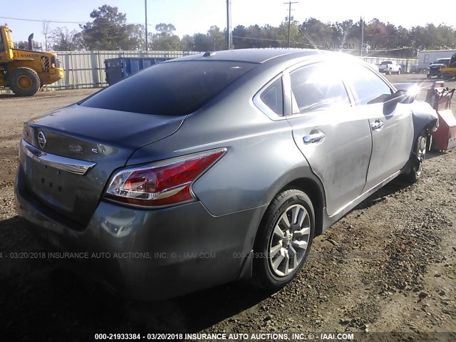 1N4AL3AP4FN367901 - 2015 NISSAN ALTIMA 2.5/S/SV/SL GRAY photo 4