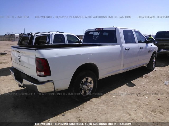 3D7TP2CL3BG529084 - 2011 DODGE RAM 2500 WHITE photo 4