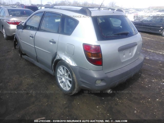 5Y2SL62844Z460091 - 2004 PONTIAC VIBE SILVER photo 3