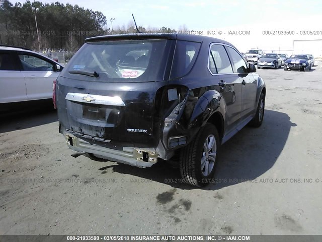 2GNALBEK9D1181358 - 2013 CHEVROLET EQUINOX LS BLACK photo 6