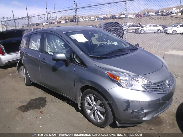 3N1CE2CP8EL382584 - 2014 NISSAN VERSA NOTE S/S PLUS/SV/SL GRAY photo 1