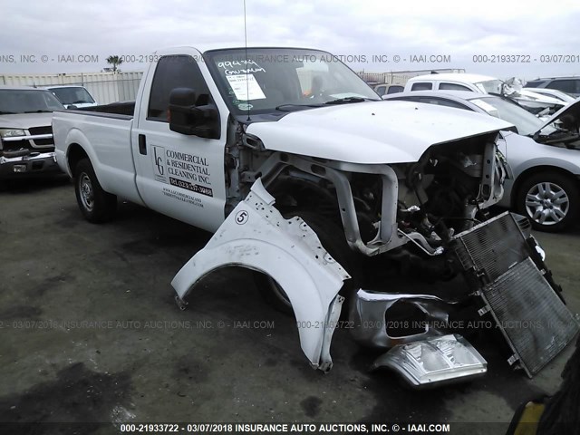 1FTBF3A68DEA92124 - 2013 FORD F350 SUPER DUTY WHITE photo 1