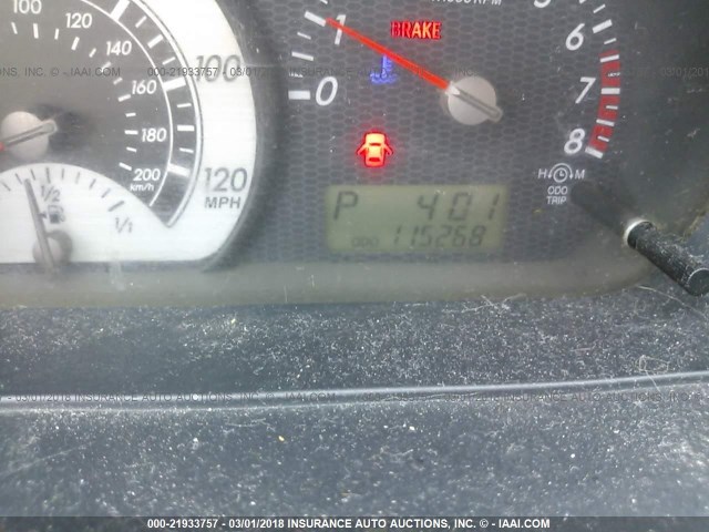 JTKKT624360147644 - 2006 TOYOTA SCION XA GRAY photo 7