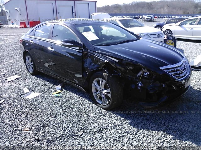 5NPEC4AC7DH621080 - 2013 HYUNDAI SONATA SE/LIMITED BLACK photo 1