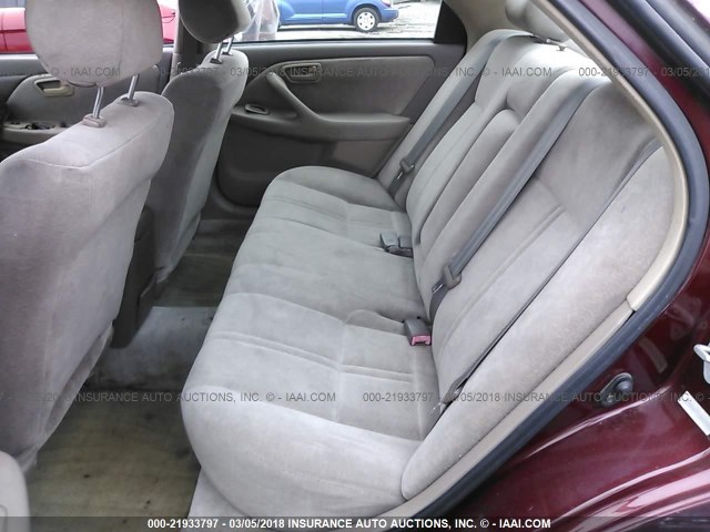 4T1BG22K2XU466980 - 1999 TOYOTA CAMRY CE/LE/XLE 栗色 照片 8