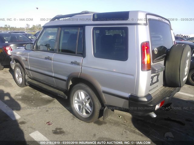 SALTW19424A865472 - 2004 LAND ROVER DISCOVERY II SE SILVER photo 3