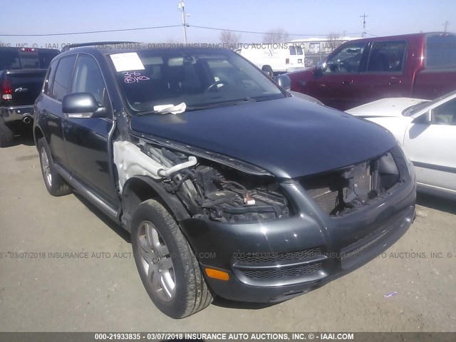 WVGZG77L05D070072 - 2005 VOLKSWAGEN TOUAREG 3.2 GRAY photo 1